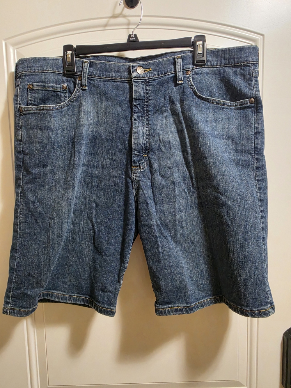 Wrangler Men's Medium Blue Denim Jean Shorts